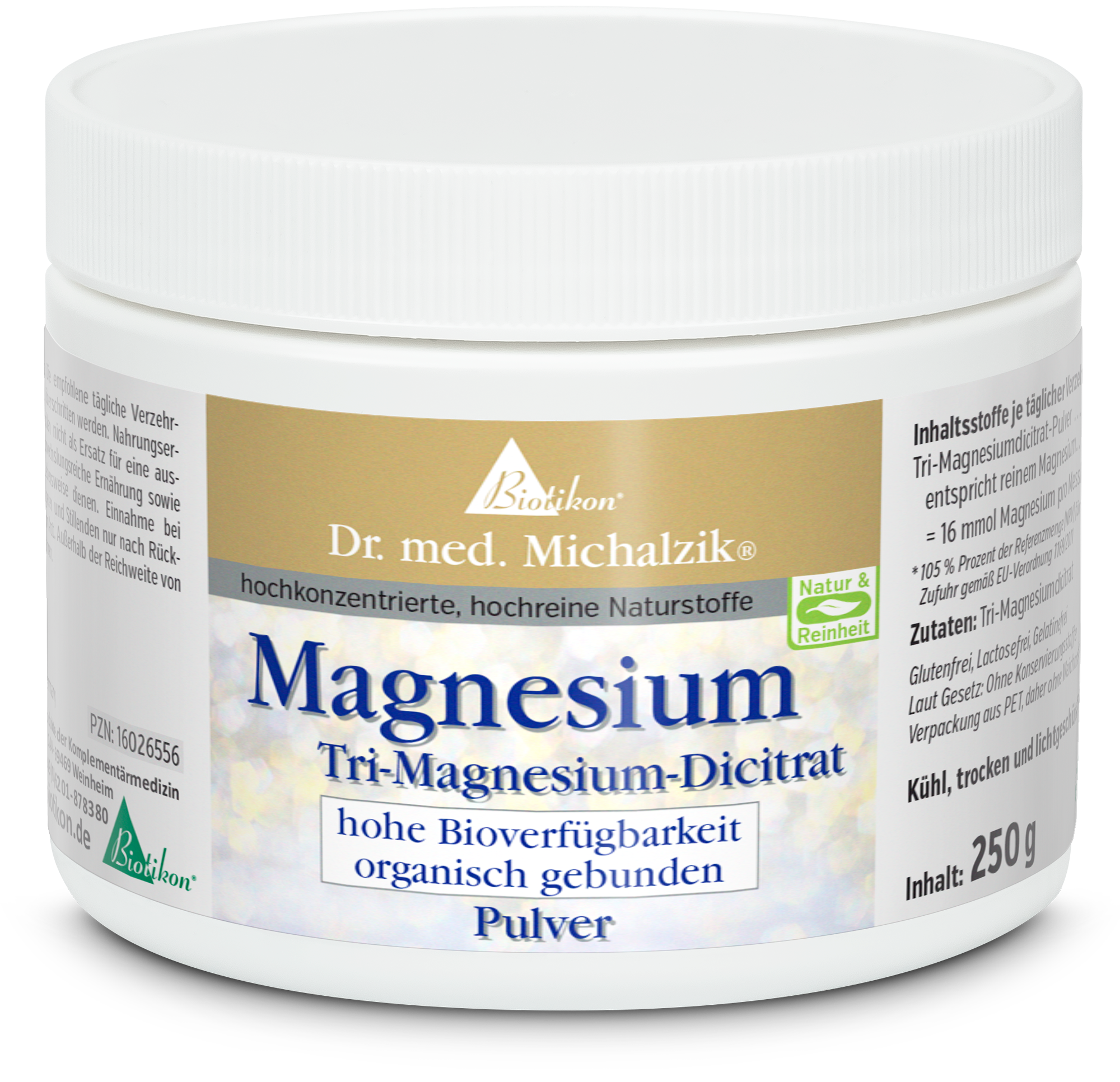 Magnesium Tri-Magnesium-Dicitrat Powder