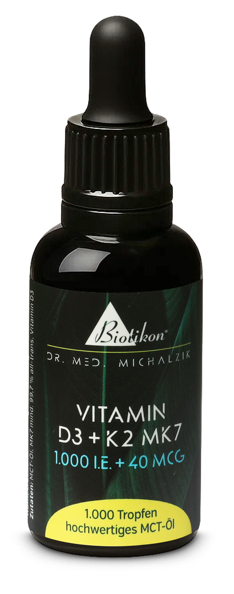 Vitamin D3 + K2 MK7, 1.000 I.E. + 40 MCG (30 ml) Vitamin D3 + K2 MK7, 1.000 I.E. + 40 MCG (30 ml)