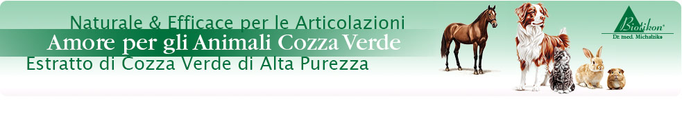 Amore per gli Animali Cozza Verde