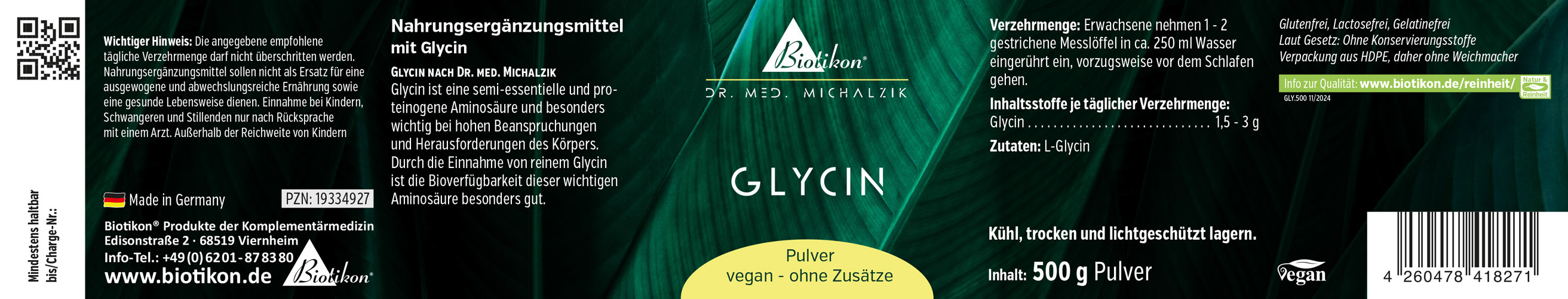 Glycine powder