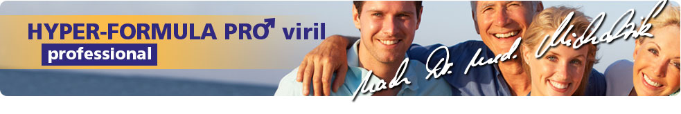 Hyper Formula PRO viril nach Dr. med. Michalzik, 2er-Set