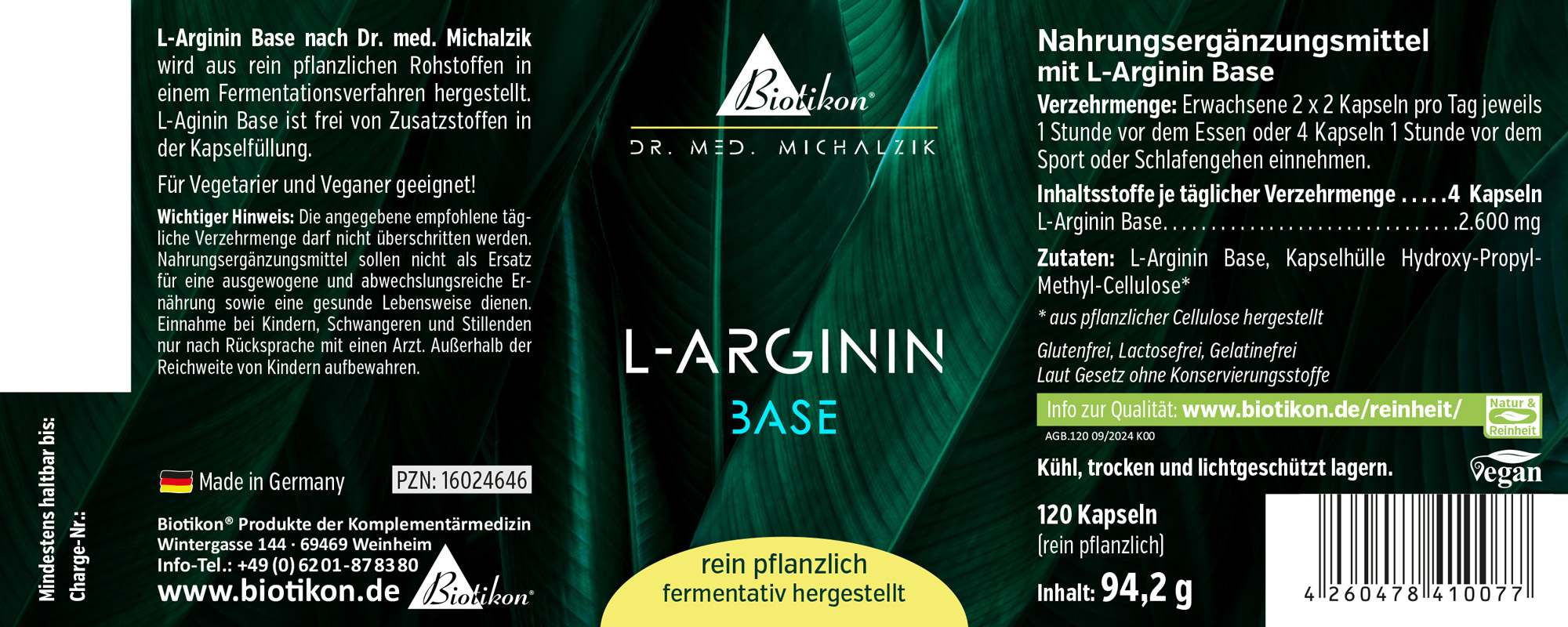 Arginine Base