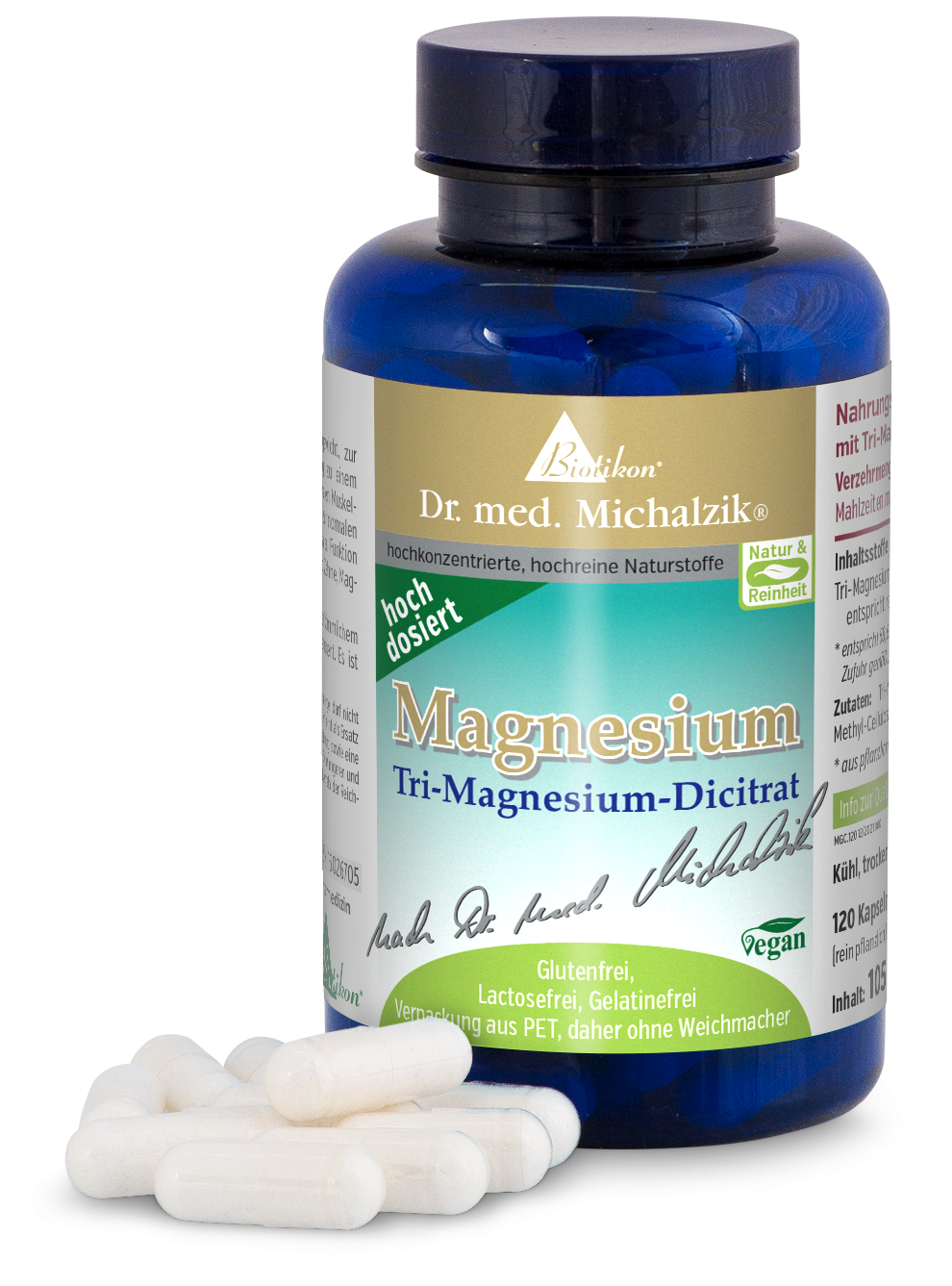 Magnesium Tri-Magnesium-Dicitrat Kapseln