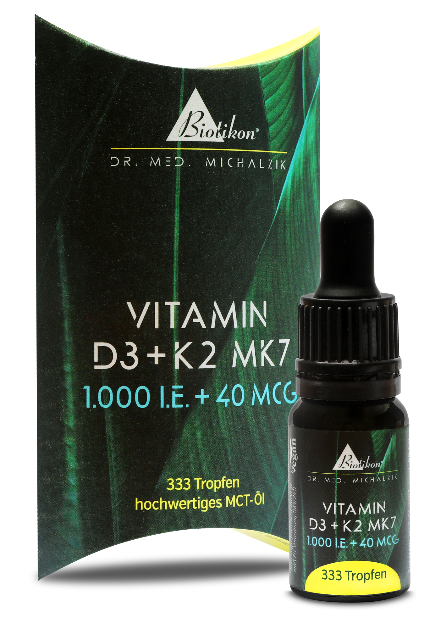 Vitamin D3 + K2 MK7, 1.000 I.E. + 40 MCG (10 ml)