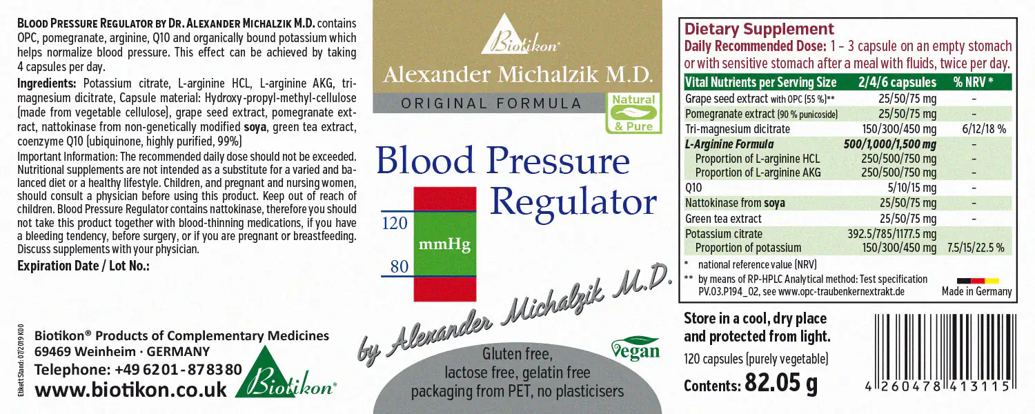 Blood Pressure Regulator